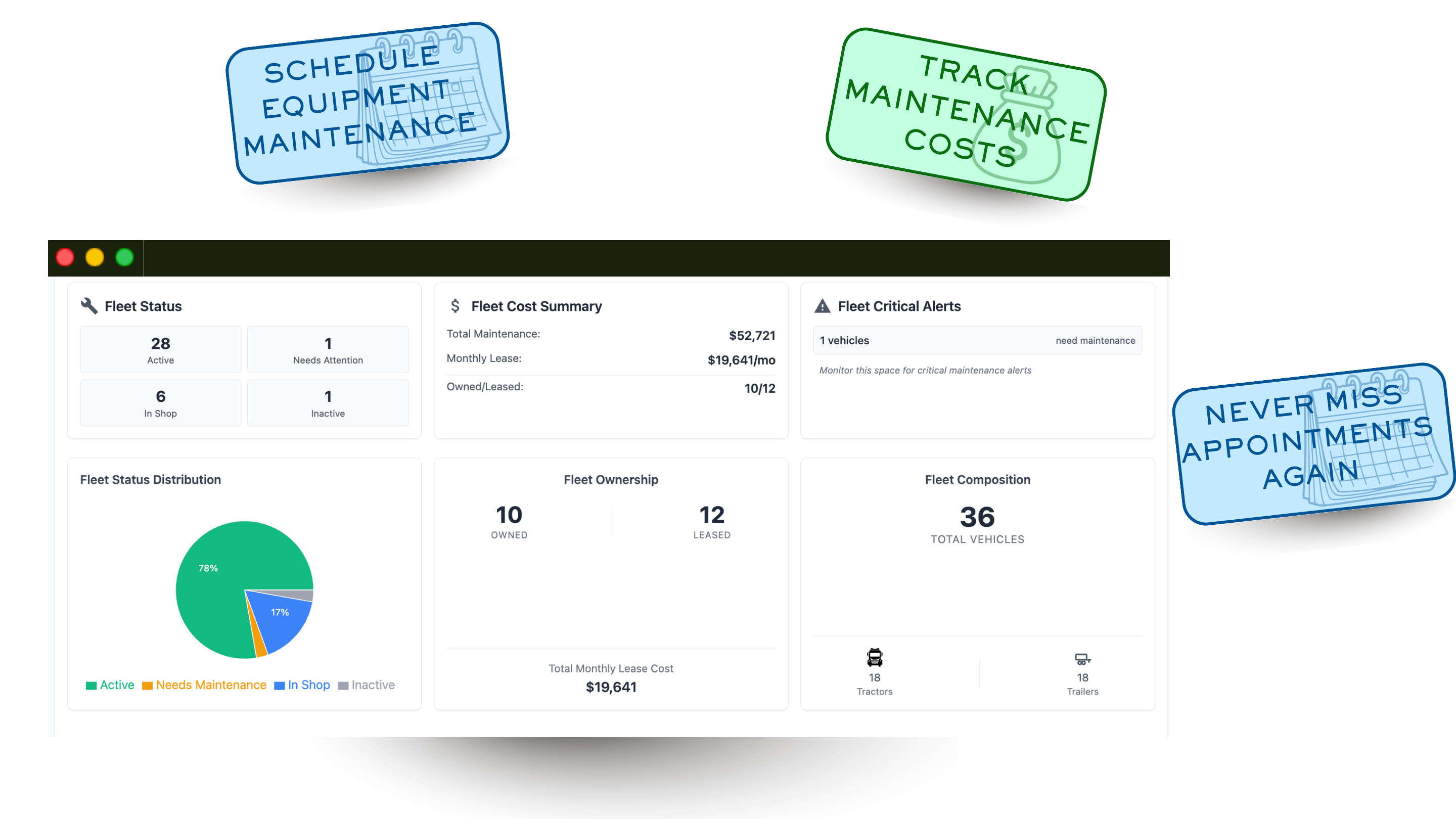 FleetMS - Fleet Management Software for Dispatch, Invoicing & Maintenance
